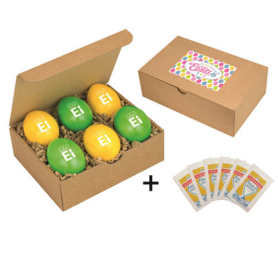 LogoEi 6er Snack-Box - bunt sortiert